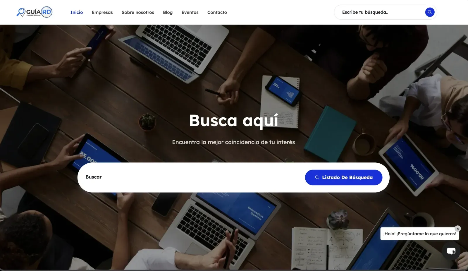 Guía Empresarial RD - Directorio Comercial — web